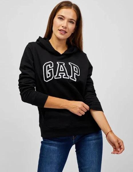 Gap Womens Hoodies Logo Pullover Hoodie