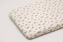 Garbo and Friends Muslin Junior Fitted Sheet - Metro Baby Bluebell