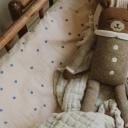 Garbo and Friends Muslin Junior Fitted Sheet - Metro Baby Mimosa