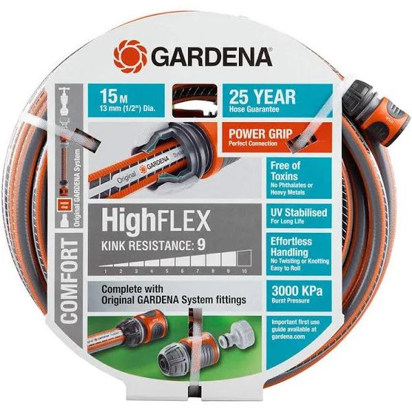 Gardena Comfort HighFLEX Hose 13mm x 15m