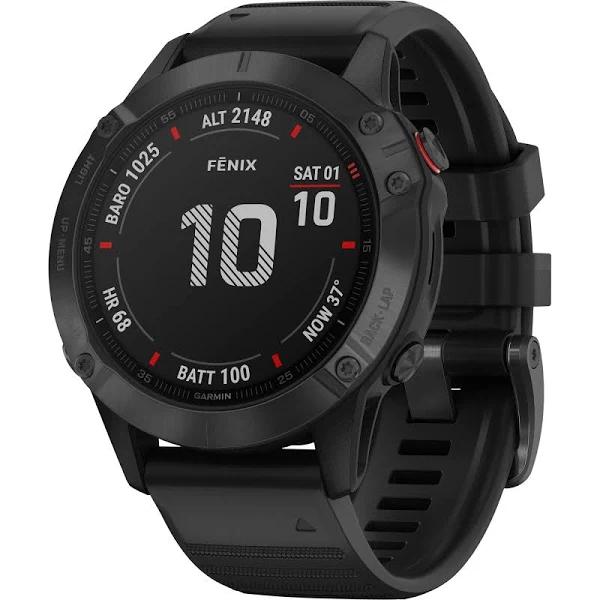 Garmin Fenix 6 Pro GPS Watch - Black