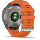 Garmin Fenix 6 Sapphire Watch Orange
