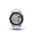 Garmin Fenix 7 Sapphire Solar Smartwatch, 47mm Blue/White