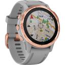 Garmin GPS Smartwatch Fenix 6s Pro Sapphire Rose Gold Grey