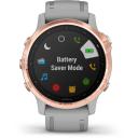 Garmin GPS Smartwatch Fenix 6s Pro Sapphire Rose Gold Grey