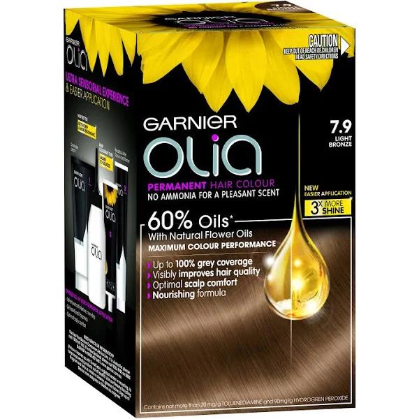 Garnier Olia Permanent Hair Colour 7.9 Light Bronze