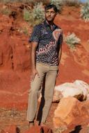 Gathering On Country Recycled UPF50+ Unisex Polo Shirt M