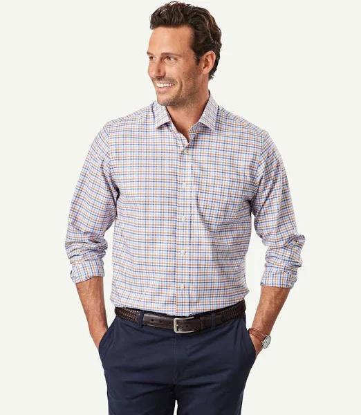 GAZMAN Easy Care Twill Multi Check
