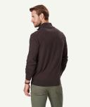 GAZMAN High Flex Half Zip in Dark Chocolate Brown S