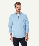 GAZMAN High Flex Half Zip in Sky Blue L