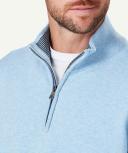 GAZMAN High Flex Half Zip in Sky Blue L