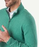 GAZMAN High Flex Half Zip Knit Green L