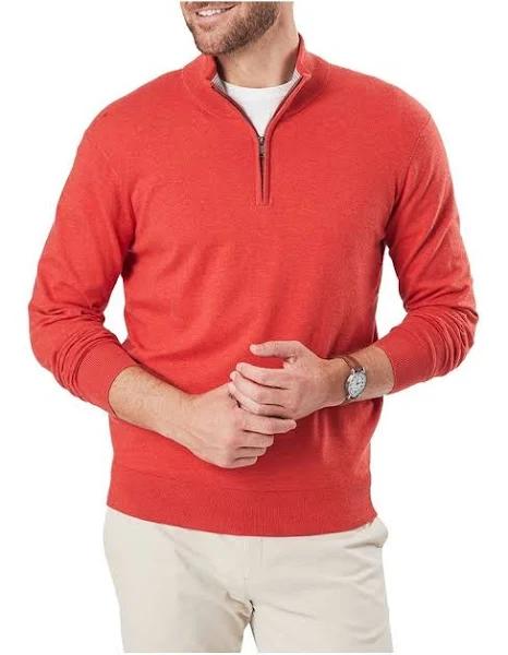 GAZMAN High Flex Half Zip Knit Red L