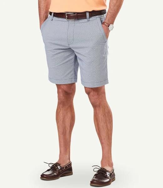 GAZMAN Men's Active Houndstooth Short