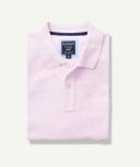 GAZMAN Oxford Pocket Polo in Pale Pink Red XXL