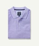 GAZMAN Oxford Pocket Polo in Violet Purple XL