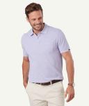 GAZMAN Oxford Pocket Polo in Violet Purple XXL