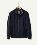 GAZMAN Soft Touch Harrington Bomber Jacket Navy L