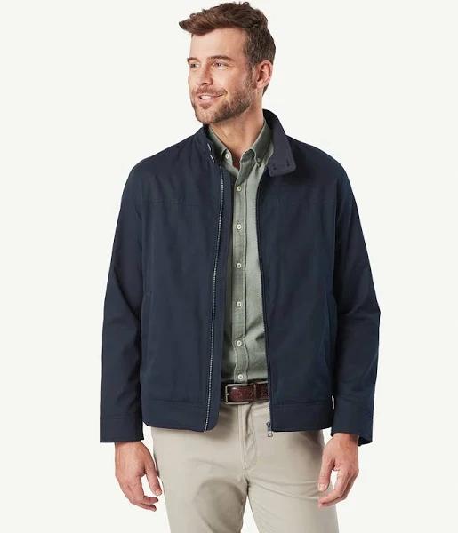 GAZMAN Soft Touch Harrington Bomber Jacket Navy L