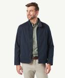 GAZMAN Soft Touch Harrington Bomber Jacket Navy XL