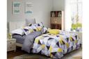 Geometric Duvet/Doona/Quilt Cover Set (Super King Size Bed) M421