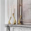 Georg Jensen Cobra Candleholder Set