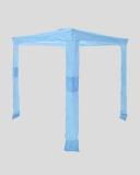 Get It Now Beach Cabana With Back Wall in Blue