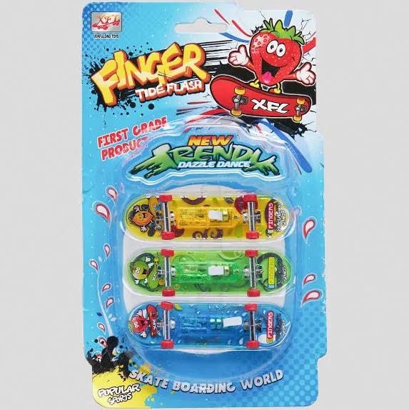 Get It Now LED Finger Skateboard Pack