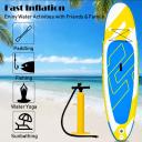 Giantex 10' Inflatable Stand Up Paddle Board Surfboard 15cm Thick Sup Board For All Skill Level Youth & Audlt w/Accessory Pack & Carry Bag