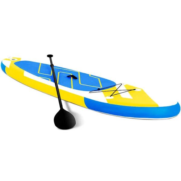 Giantex 10' Inflatable Stand Up Paddle Board Surfboard 15cm Thick Sup Board For All Skill Level Youth & Audlt w/Accessory Pack & Carry Bag