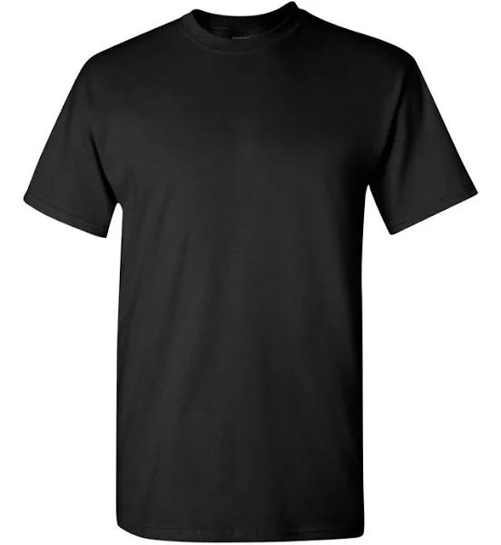 Gildan 5000 Heavy Cotton Adult Tee - Black, S