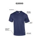 Gildan Adult Ultra Cotton T-Shirt, Style G2000, Multipack