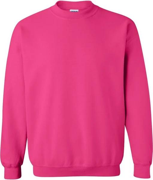 Gildan Heavy Blend Unisex Adult Crewneck Sweatshirt Heliconia L
