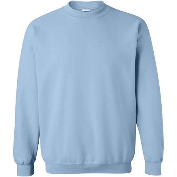 Gildan Heavy Blend Unisex Adult Crewneck Sweatshirt Light Blue M