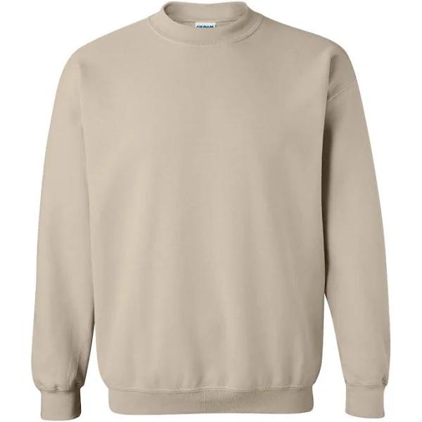 Gildan Heavy Blend Unisex Adult Crewneck Sweatshirt Sand L