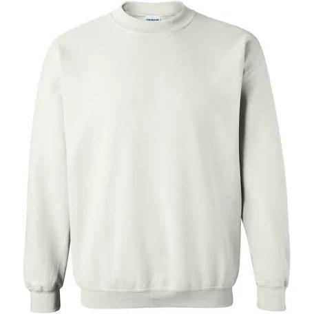 Gildan Heavy Blend Unisex Adult Crewneck Sweatshirt White 4XL