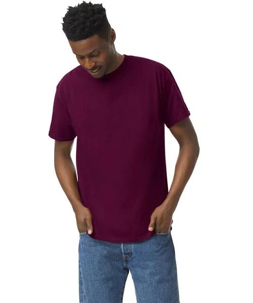 Gildan Heavy Cotton T-Shirt 100% 5.3 oz. - Maroon, M
