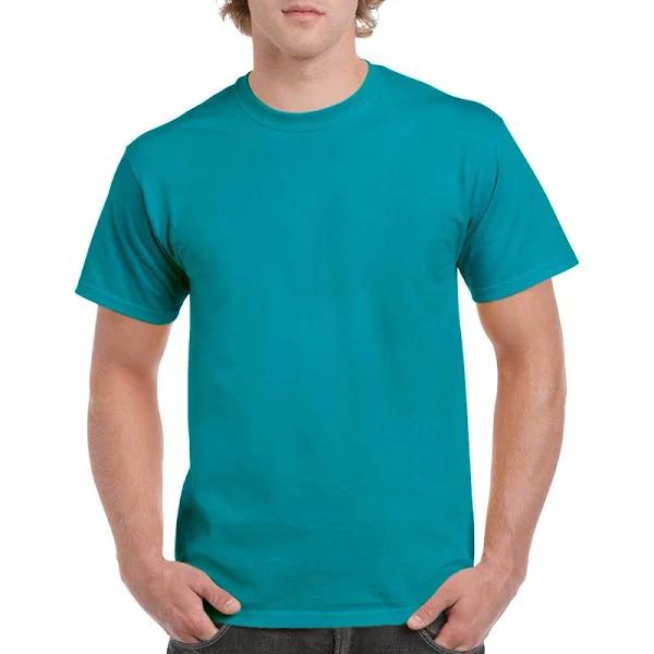 Gildan Heavy Cotton T-Shirt 100% 5.3 oz. - Tropical Blue, S