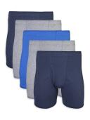 Gildan Men's Boxer Briefs With Covered Waistband