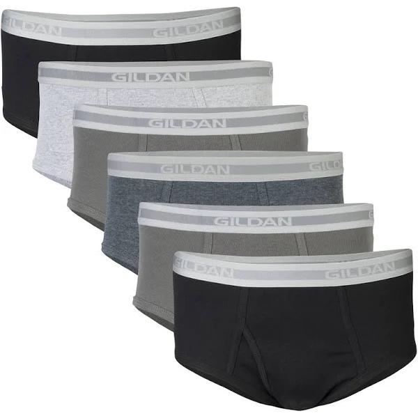 Gildan Men's Underwear Covered Waistband Boxer Briefs, Multipack