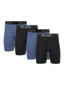 Gildan Men's Cotton Stretch Long Leg Boxer Brief