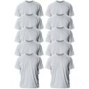 Gildan Men's Crew T-Shirts, Multipack, Style G1100 (6-Pack)