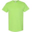 Gildan Men’s Heavy Cotton Adult T-Shirt, Style G5000, (Pack of 10), Irish Green, L