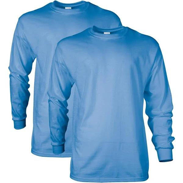 Gildan Men's Ultra Cotton Adult Long Sleeve T-Shirt, 2-Pack