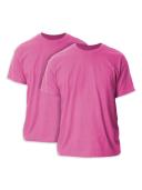Gildan Men's Ultra Cotton Adult T-Shirt, 2-Pack, Safety