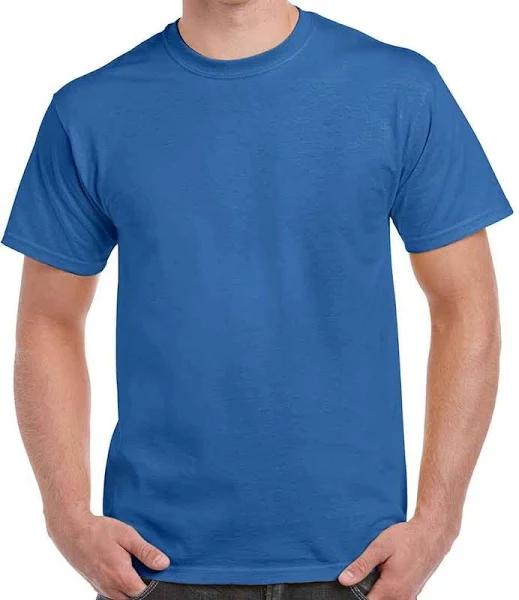 Gildan Men's Ultra Cotton Short Sleeve T Shirt Iris S