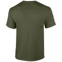 Gildan Men's Ultra Cotton Short Sleeve T Shirt Military Green L