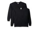 Gildan Mens G5400 Heavy Cotton Long Sleeve T-Shirt, 2-Pack Long Sleeve Shirt