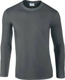 Gildan Mens G5400 Heavy Cotton Long Sleeve T-Shirt, 2-Pack Long Sleeve Shirt