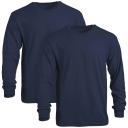 Gildan Mens G5400 Heavy Cotton Long Sleeve T-Shirt, 2-Pack Long Sleeve Shirt
